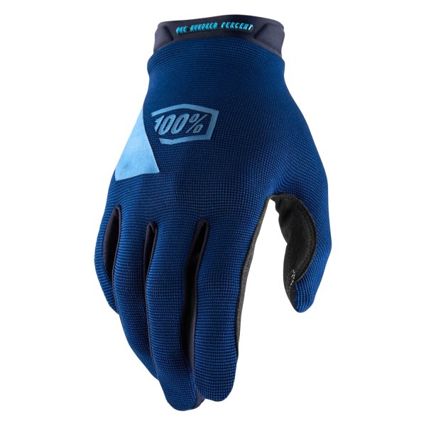 100%® - Ridecamp Men's Gloves (Small, Navy)