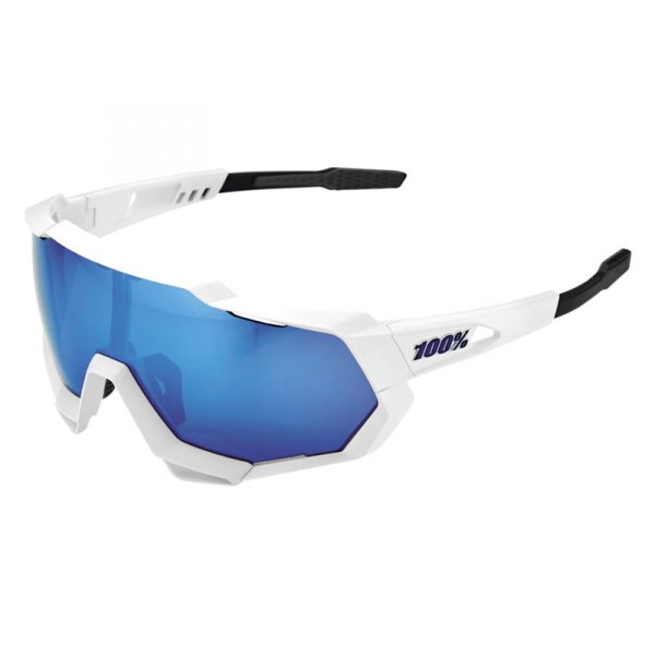 100%® - Speedtrap Sunglasses (Matte White)