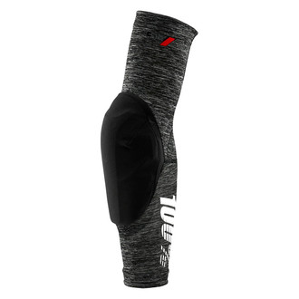 100%® - Teratec Large Gray Heather/Black Elbow Guards