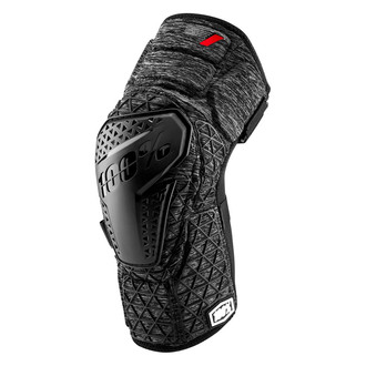 100%® - Surpass Small Gray Heather/Black Knee Guards
