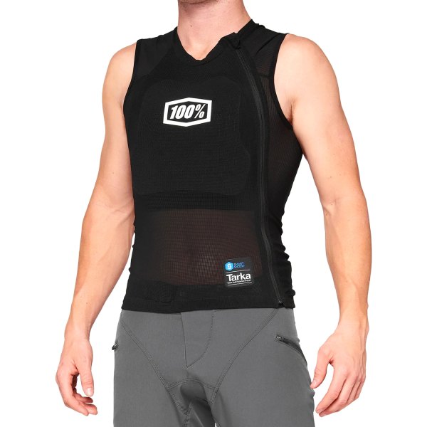 100%® - Tarka Vest (Medium, Black)