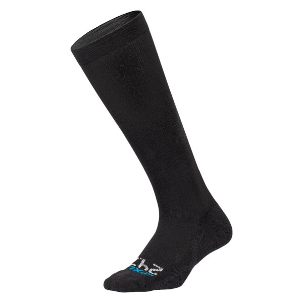 2XU® - 24/7 Black US 6-8 Knee-High Men's Compression Socks