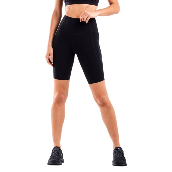 2XU® - Women's Medium Black Fitness New Heights Bike Shorts