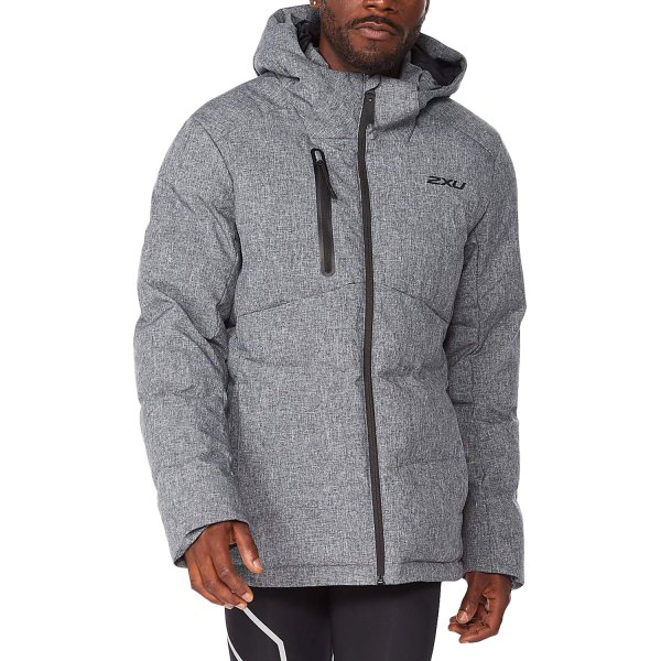 2XU® - Men's UTILITY Large Crosshatch/Black Insulation Jacket