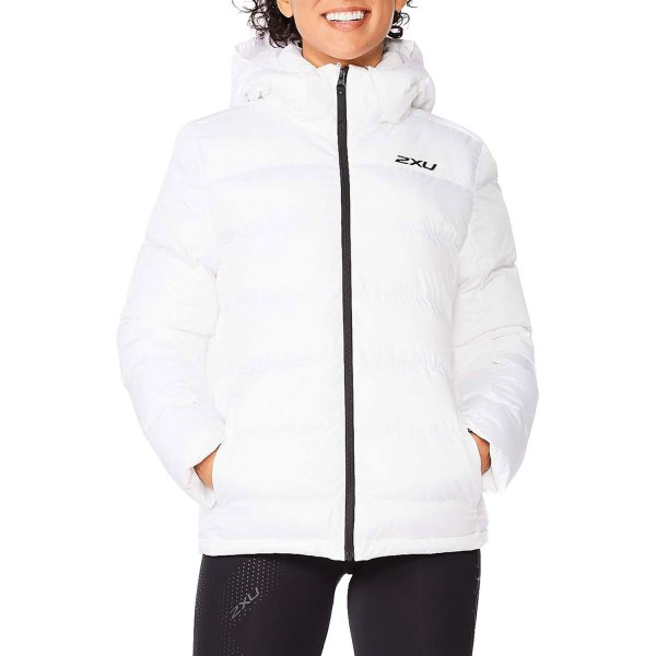 2XU® - Women's UTILITY Large White/Black Insulation Jacket