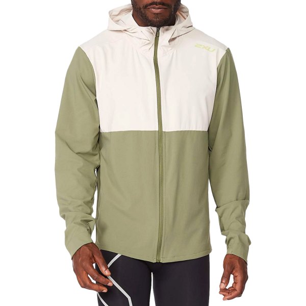 2XU® - Men's Aero X-Small Alpine/Kiwi Reflective Jacket