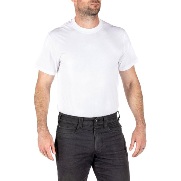5.11 Tactical® - Utili-T Men's Medium White Crew T-Shirt