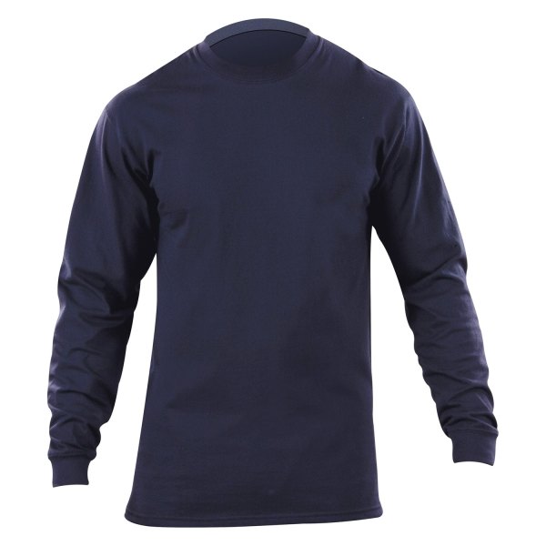 5.11 Tactical® - Station Wear Men's Medium Fire Navy Long Sleeve T-Shirt