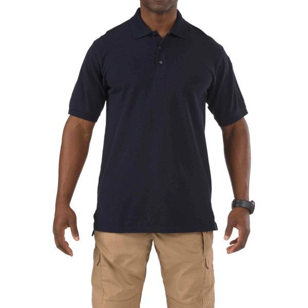 5.11 Tactical® - Professional Men's X-Large Dark Navy Regular Polo Shirt