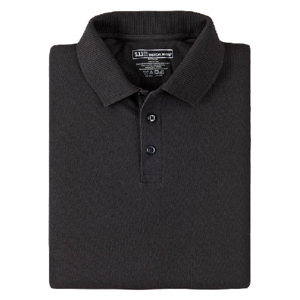 5.11 Tactical® - Utility Men's 4X-Large Black Tall Polo Shirt