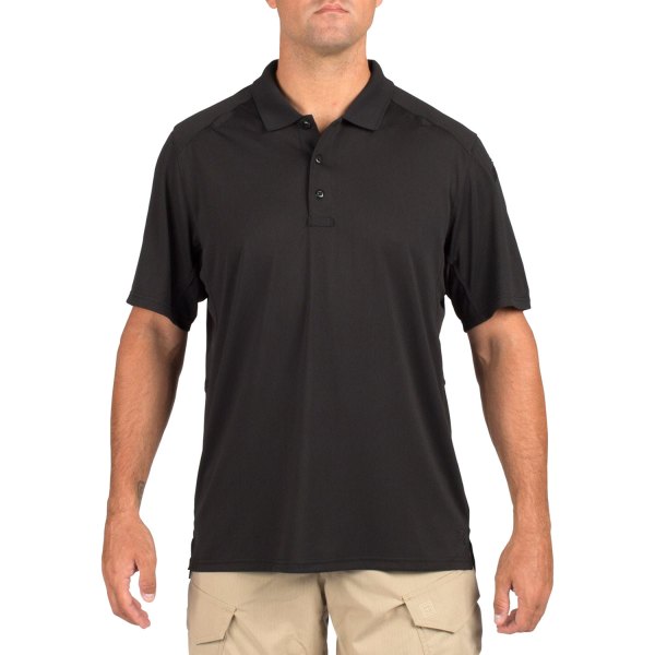 5.11 Tactical® - Helios Men's Medium Black Polo Shirt