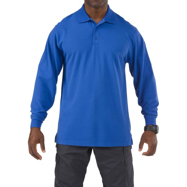 5.11 Tactical® - Professional Men's XX-Large Academy Regular Long Sleeve Polo Shirt