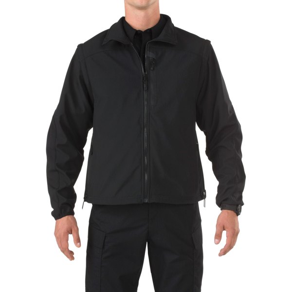5.11 Tactical® - Valiant Men's Large Black Soft Shell Jacket