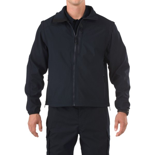5.11 Tactical® - Valiant Men's Large Dark Navy Soft Shell Jacket