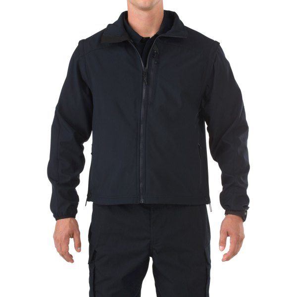 5.11 Tactical® - Valiant Men's Medium Dark Navy Soft Shell Jacket