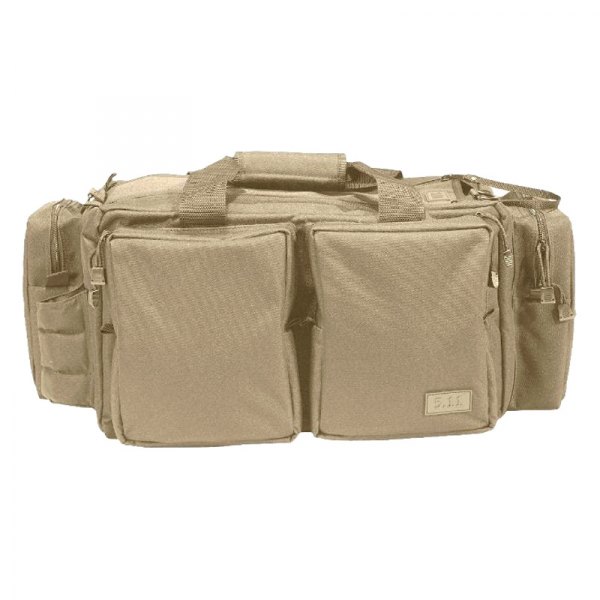 5.11 Tactical® - Range Ready™ 9.5" x 17.5" x 10.5" Sandstone 600D Polyester Soft Range Bag
