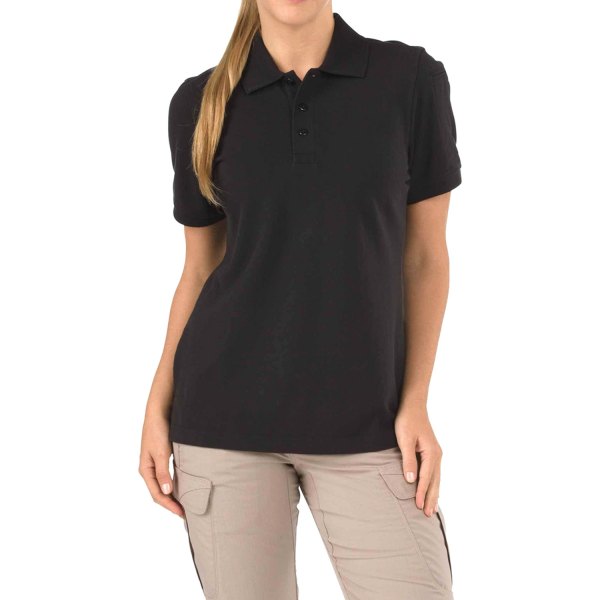 5.11 Tactical® - Professional Women's Large Black Polo Shirt