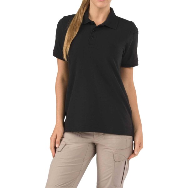 5.11 Tactical® - Utility Women's Small Black Polo Shirt