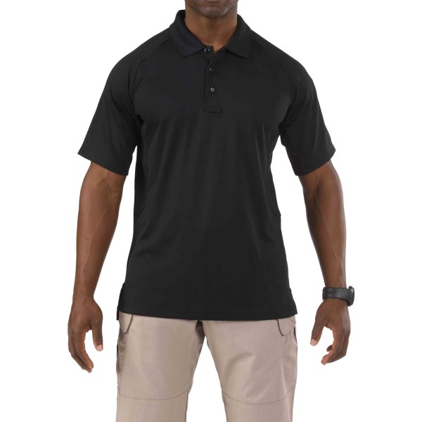 5.11 Tactical® - Performance Men's 3X-Large Black Regular Polo Shirt
