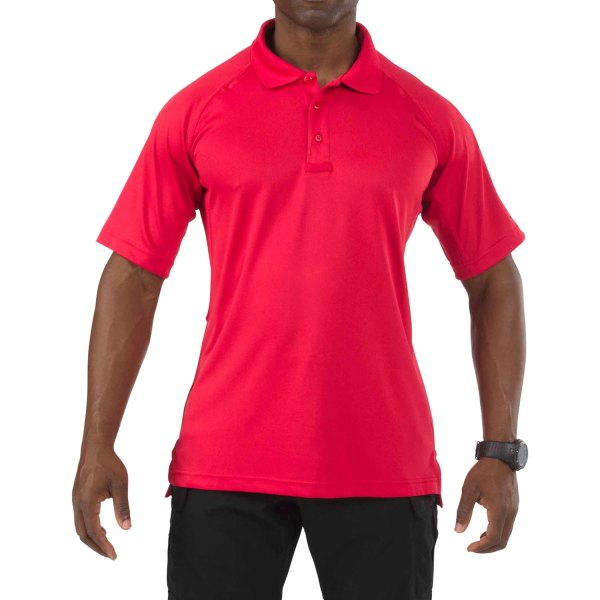5.11 Tactical® - Performance Men's Medium Range Red Regular Polo Shirt