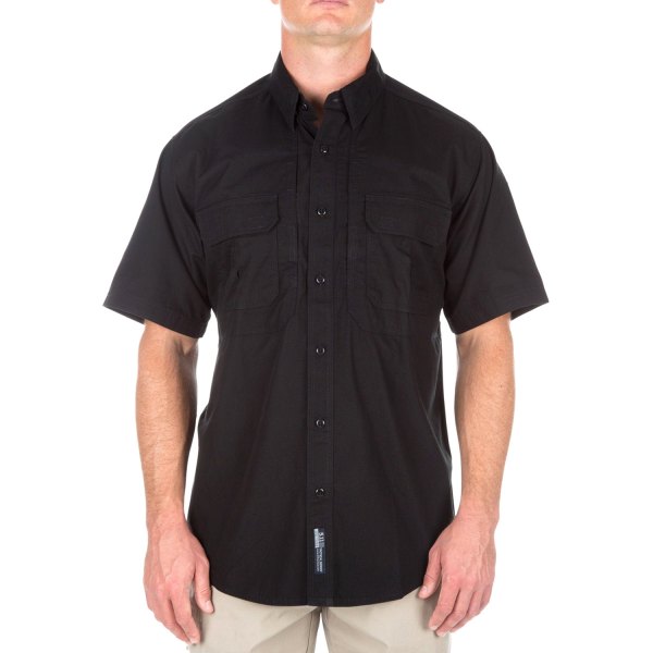 5.11 Tactical® - 5.11 Tactical™ Men's X-Large Black Short Sleeve Shirt