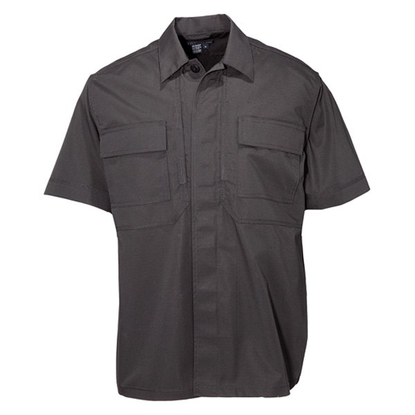 5.11 Tactical® - TACLITE™ TDU™ Men's Large Black Tall Short Sleeve Shirt