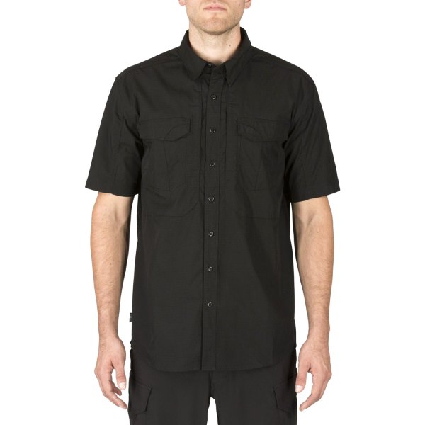 5.11 Tactical® - 5.11 Stryke™ Men's Large Black Short Sleeve Shirt