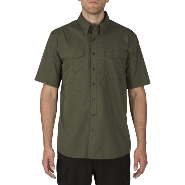 5.11 Tactical® - 5.11 Stryke™ Men's Medium TDU Green Short Sleeve Shirt