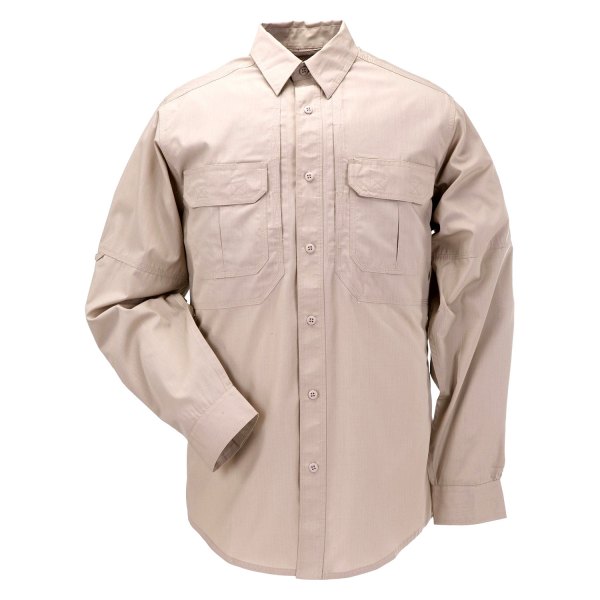 5.11 Tactical® - TACLITE™ Pro Men's Large TDU Khaki Regular Long Sleeve Shirt
