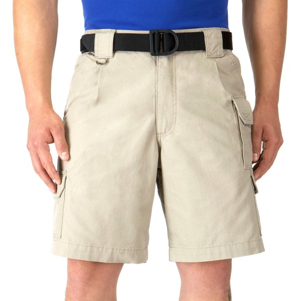 5.11 Tactical® - Men's Khaki Shorts (36" Waist, 9" Inseam)