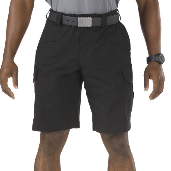 5.11 Tactical® - 5.11 Stryke™ Men's Black Shorts (40" Waist, 11" Inseam)
