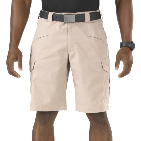 5.11 Tactical® - 5.11 Stryke™ Men's Khaki Shorts (36" Waist, 11" Inseam)