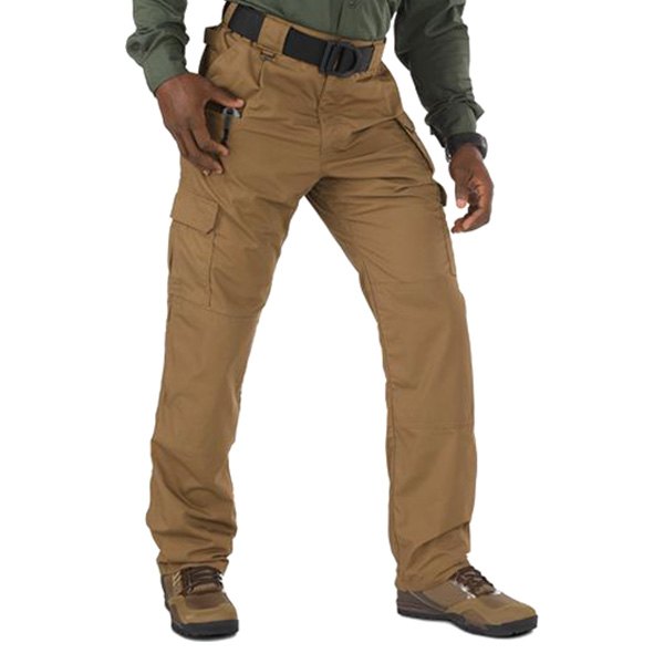 5.11 Tactical® - TACLITE™ Pro Men's Battle Brown Pants (46" Waist, Unhemmed Inseam)