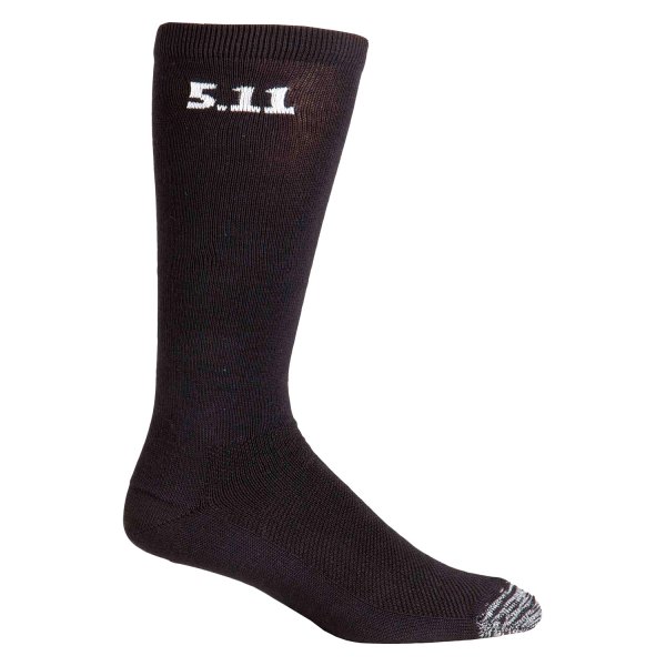 5.11 Tactical® - 9™ Black Large Socks 3 Pairs
