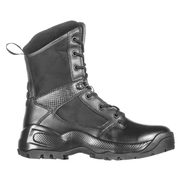 5.11 Tactical® - A.T.A.C.™ 2.0 Women's 5 Black 8" Regular Width Boots with Side Zip