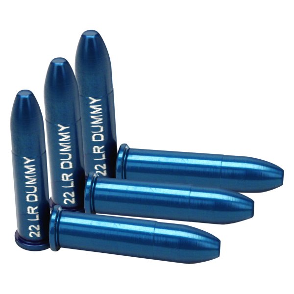A-Zoom® - Action Proving .22 LR Blue Rimfire Snap Caps, 6 Pieces