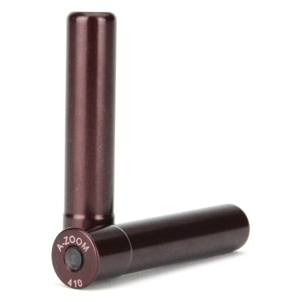 A-Zoom® - Precision 410 Bore Red Snap Caps, 2 Pieces