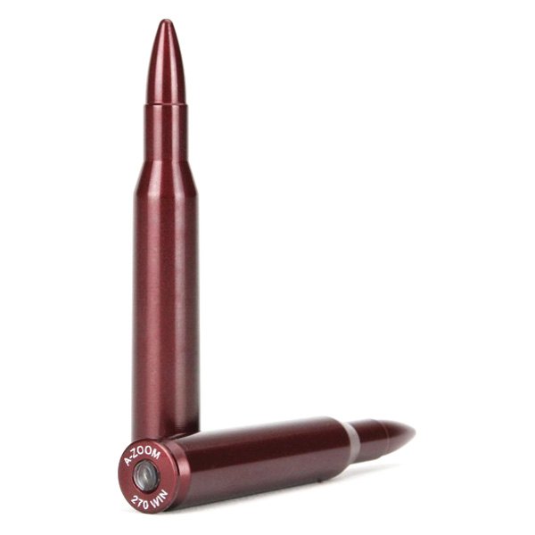 A-Zoom® - .270 Winchester Red Rifle Snap Caps, 2 Pieces