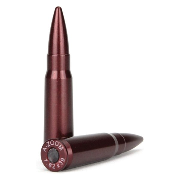 A-Zoom® - 7.62x39 Red Rifle Snap Caps, 2 Pieces