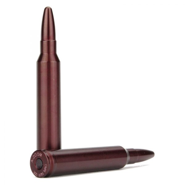 A-Zoom® - .300 Winchester Magnum Red Rifle Snap Caps, 2 Pieces