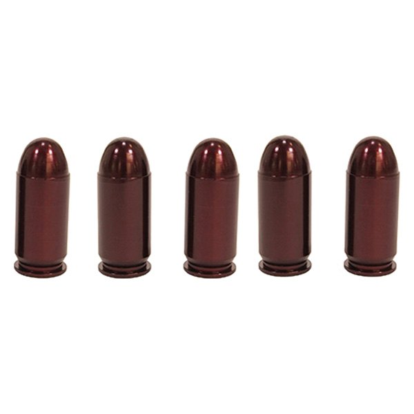 A-Zoom® - Precision .45 ACP Red Snap Caps, 5 Pieces