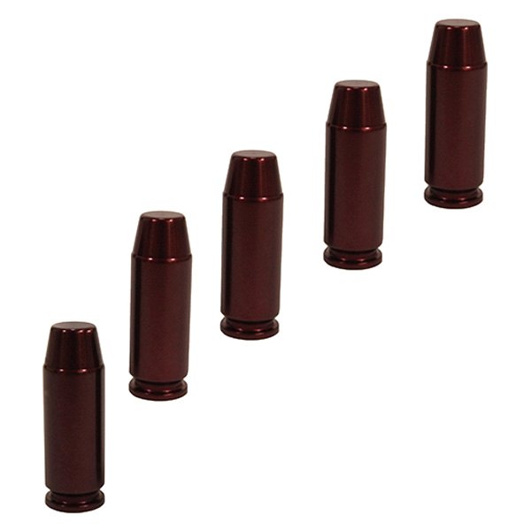 A-Zoom® - Precision 10 mm Auto Red Snap Caps, 5 Pieces