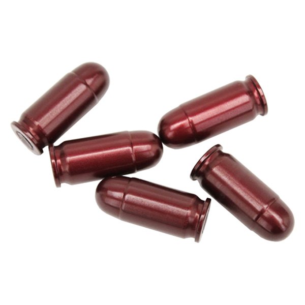 A-Zoom® - Precision 9 mm Makarov Red Snap Caps, 5 Pieces