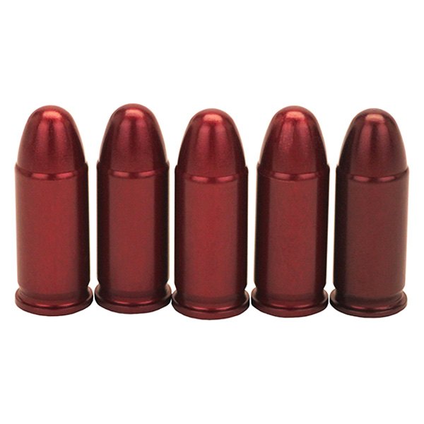 A-Zoom® - Precision .32 Auto Red Snap Caps, 5 Pieces