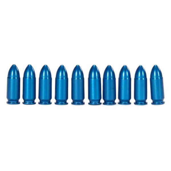 A-Zoom® - Centerfire 9 mm Luger Blue Snap Caps, 10 Pieces