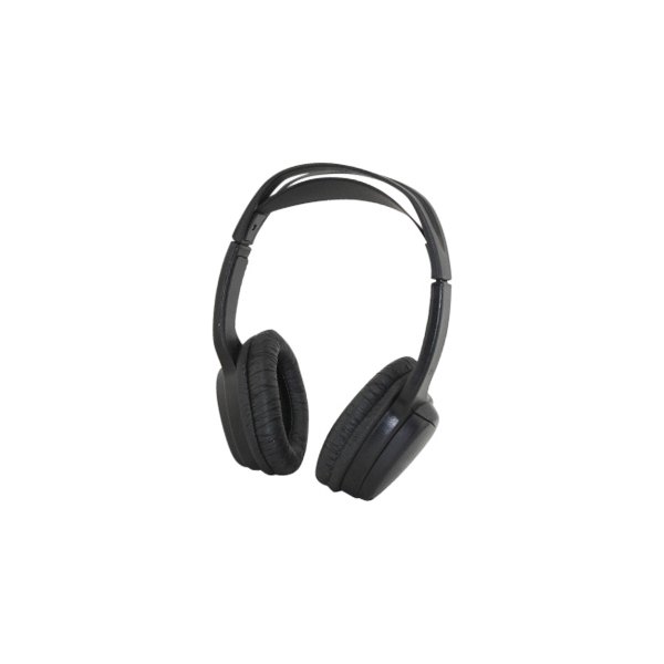 Accele® - Black Infrared Wireless Stereo Headphones