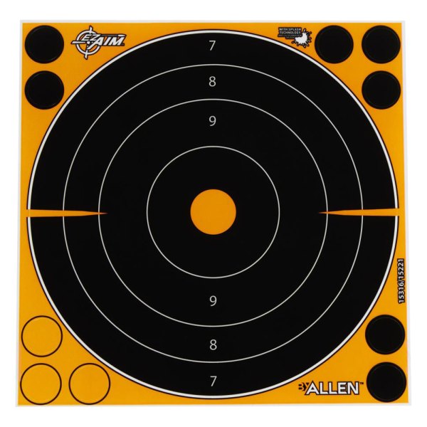 Allen Company® - EZ-Aim™ Adhesive Splash 8" Bullseye Target