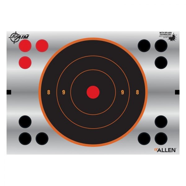 Allen Company® - EZ-Aim™ 5.8" Reflective Bullseye Target