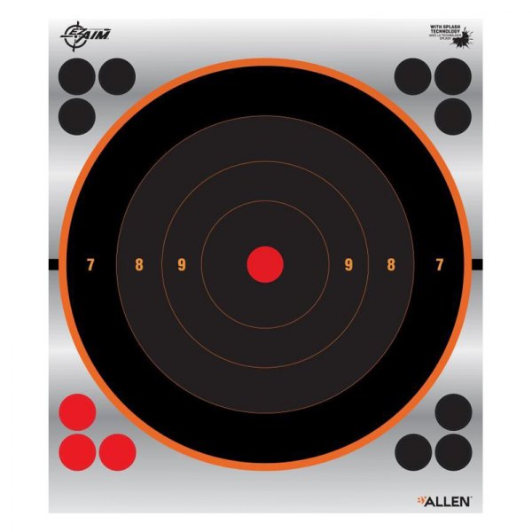 Allen Company® - EZ-Aim™ 9" Reflective Bullseye Target
