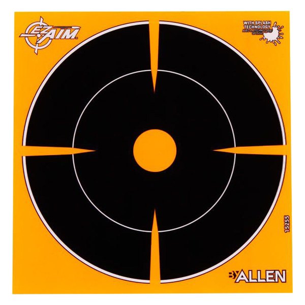 Allen Company® - EZ-Aim™ Adhesive Splash 6" Bullseye Target